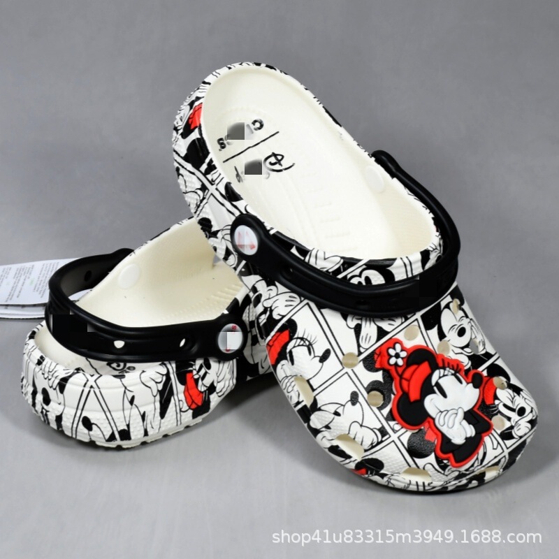 25 Years New Classic Mickey and Minnie Crocs Outdoor Casual Beach Shoes Casual Sandals 211483 25 Years New Classic Mickey and Minnie Crocs Outdoor Casual Beach Shoes Casual Sandals 211483