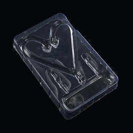 透明吸塑内托pet 电子产品蓝牙耳机内托盒 定制ps耳机吸塑盒批发