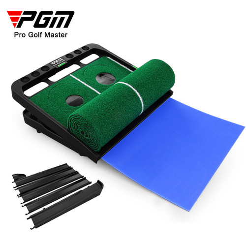 PGM indoor golf golf putting practice device practice blanket adjustable slope manufacturer direct