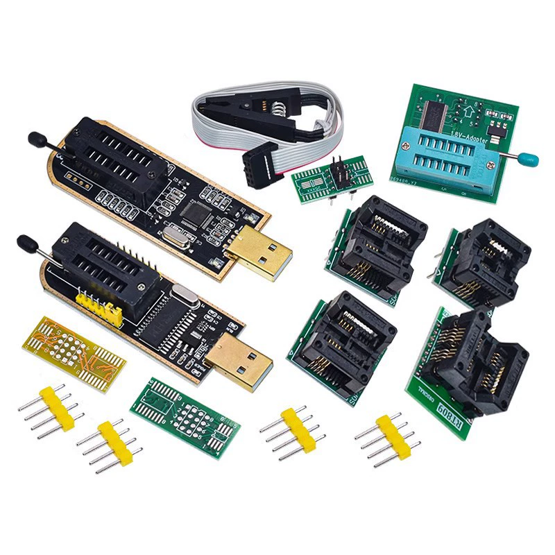 CH341B XTW-3 Программатор для USB материнской платы, LCD BIOS Flash & 24/25 Запись сжигания чипов