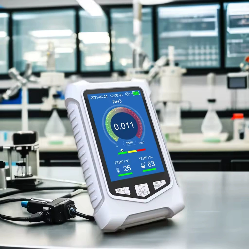 Высокоточный детектор аммиака NH3, защита безопасности, суперграничная сигнализация, мониторинг концентрации аммиака в реальном времени