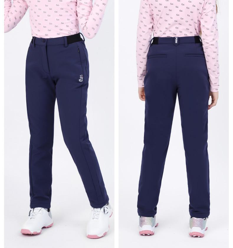 Quần thể thao trẻ em Golf PGM lót nhung giữ ấm Thu Đông — KUZ110-Quần đỏ (lót nhung), KUZ110-Quần Trắng (lót nhung), KUZ110-Quần đen (lót nhung), KUZ110-Quần màu xanh nước biển (lót nhung) chi tiết 6