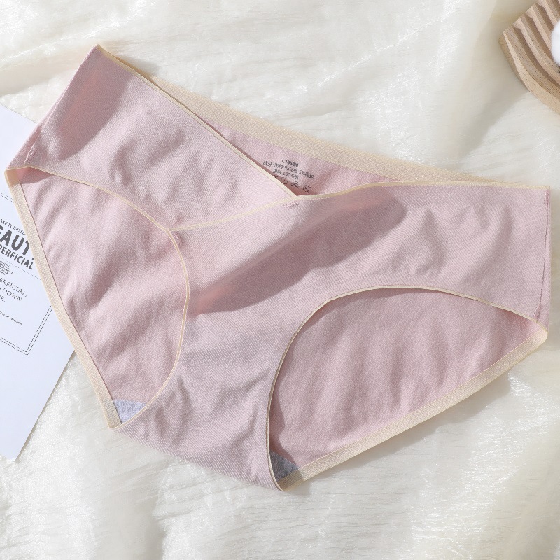 Ropa interior de mujer embarazada entrepierna de algodón de verano ropa interior de cintura baja embarazada soporte de vientre temprano, medio y tardío sin costuras más tamaño ropa interior de mujer embarazada al por mayor