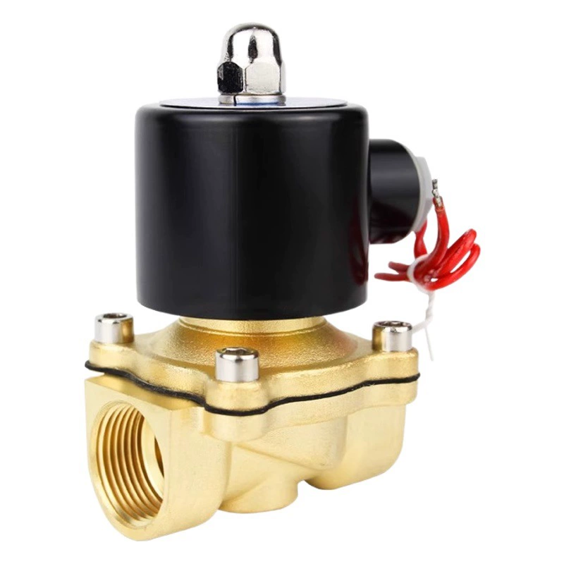 2 Вт медный нормально закрытый электромагнитный клапан воздушный клапан пневматический переключатель 2 точки 3 точки 4 точки 6 точек 1 дюйм DN08AC220VDC24V