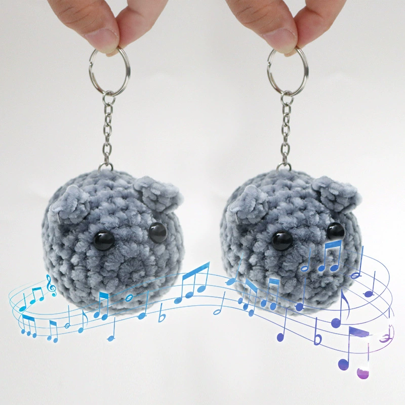 Популярная кукла-хамстер для крючком, тоскующий хамстер, эмоциональная кукла и брелок для ключей