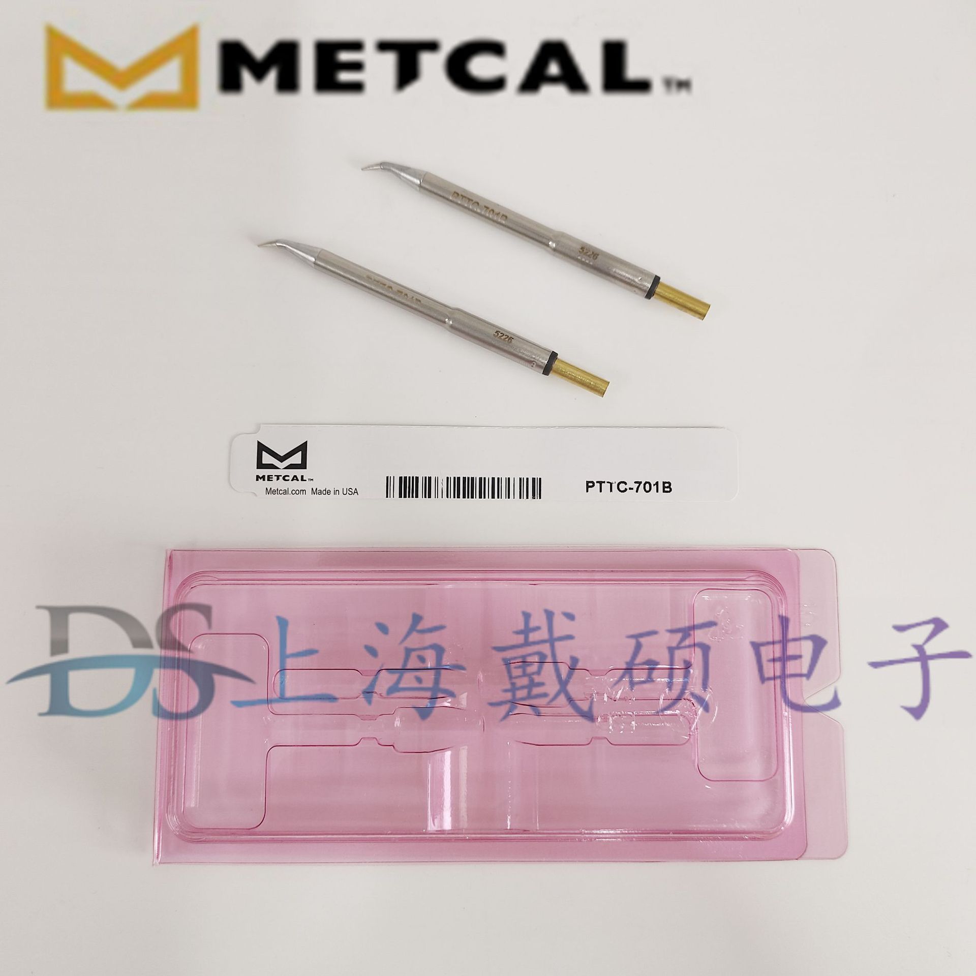 美国 METCAL OKI 镊型烙铁头 PTTC-701B