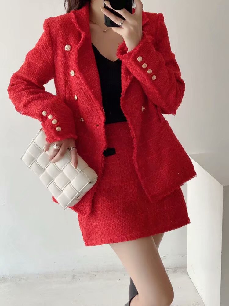 woolen solid color blazer Nihaostyles wholesale clothing vendor NSAM75908