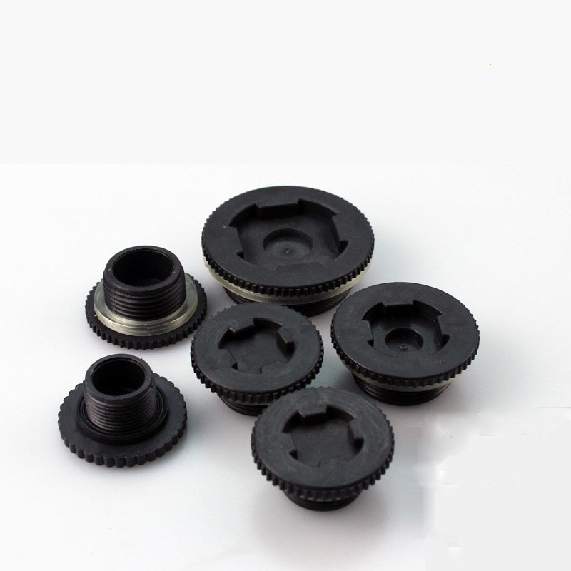 ABS水箱塑料接头堵头水桶水池鱼缸水塔4分-4寸螺纹内外丝接口配件