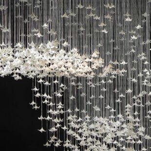 Lily flower simulation flower head EVA wedding wedding scene ceiling with flowers lily flowers wedding room decoration flowers fake flowers