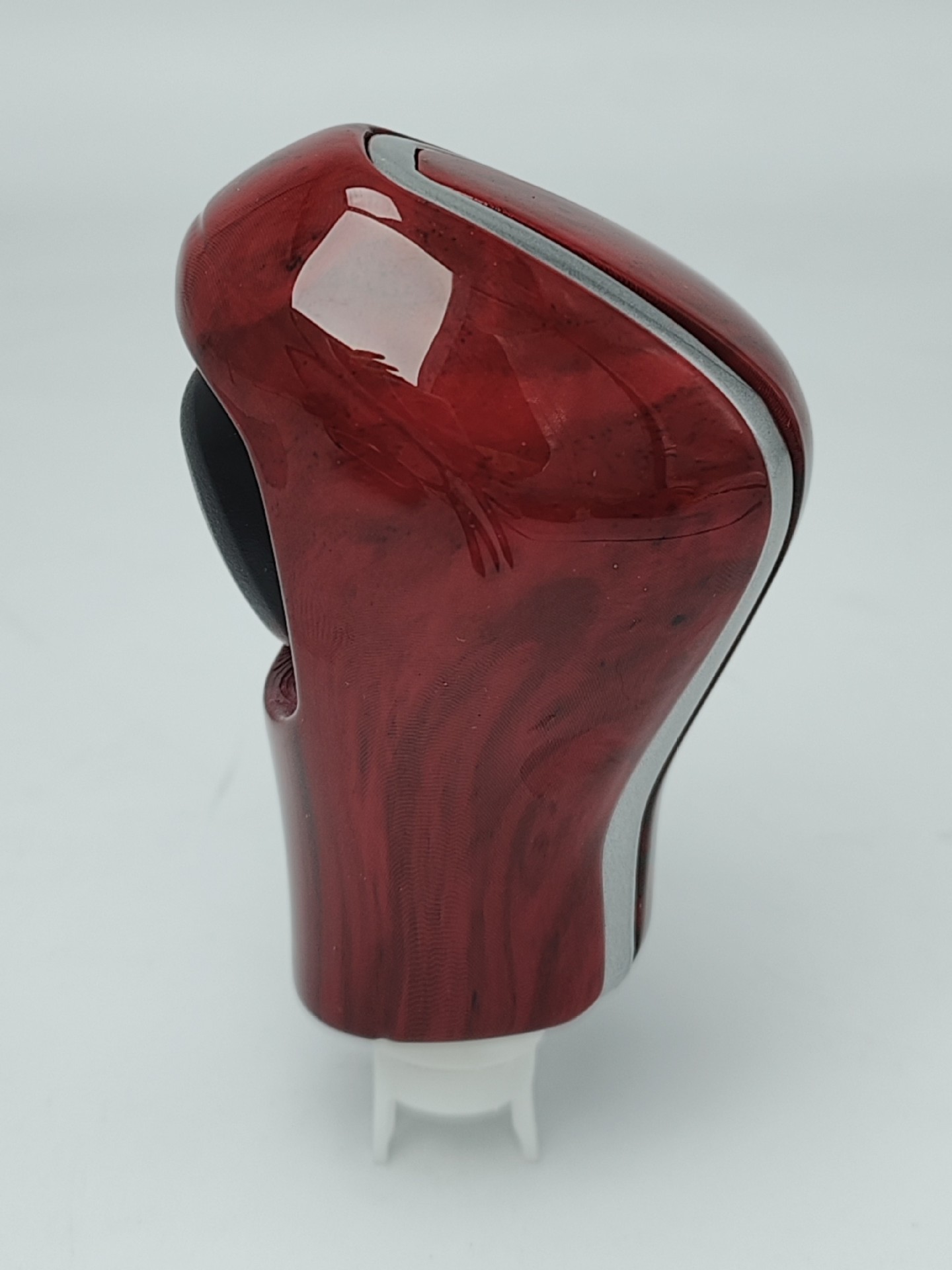 Modificado cabeza de cambio adecuado para Nissan palanca de cambio cabeza melocotón madera fibra de carbono palanca de cambio balonmano cabeza de palo image 14
