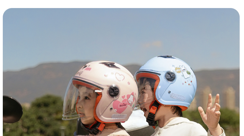 3C Certified Children's Helmet Electric Vehicle Universal for Boys and Girls