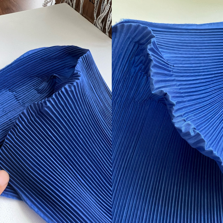 Spot Black and White Issey Miyake Fabric Texture Cloth Pleated Pleated Creative Shape Background Designer Fabric