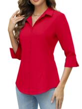 U 80831 Elegant Button Slim Fit Shirt �������ų��� ����