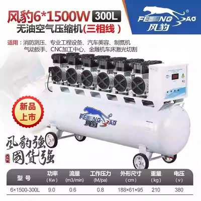 Pump Compressor 380V Oil-Free | Hava kompressorları - 61500-280l-380v