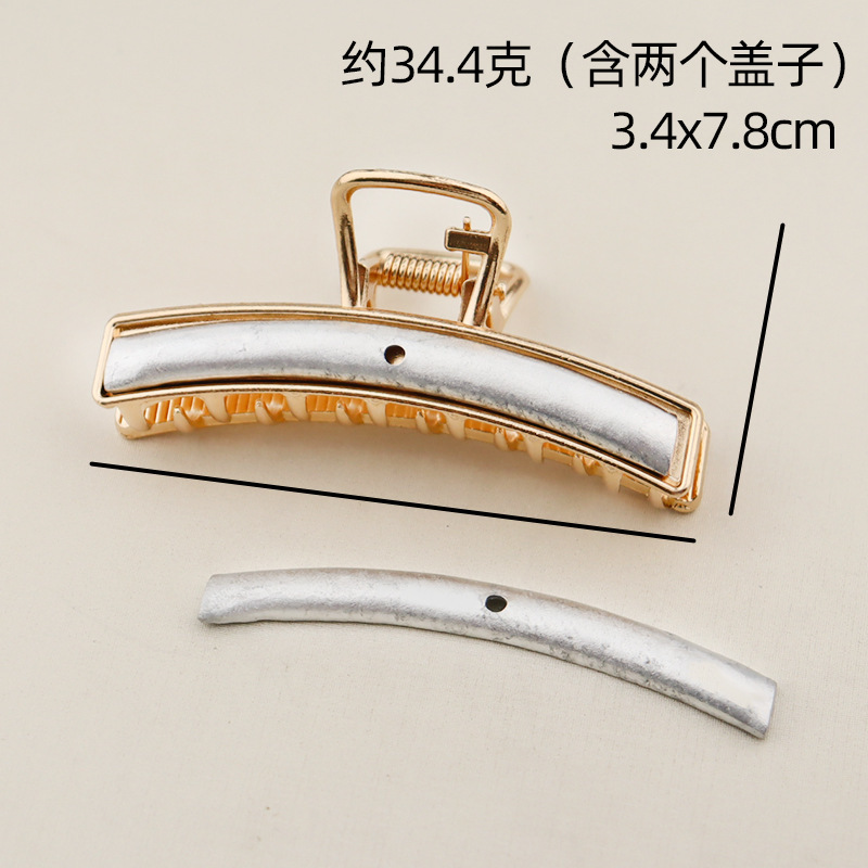 新しい宋錦ヘアピン両面カバー生地象嵌ベースグリッパー DIY ジュエリーメタルアクセサリー在庫卸売|undefined