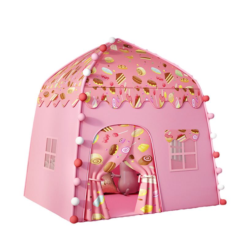 Children's Tent Indoor Girl Boy Game House Dream Castle Home Sleeping Princess Room Birthday Gift Baby_voghion.com