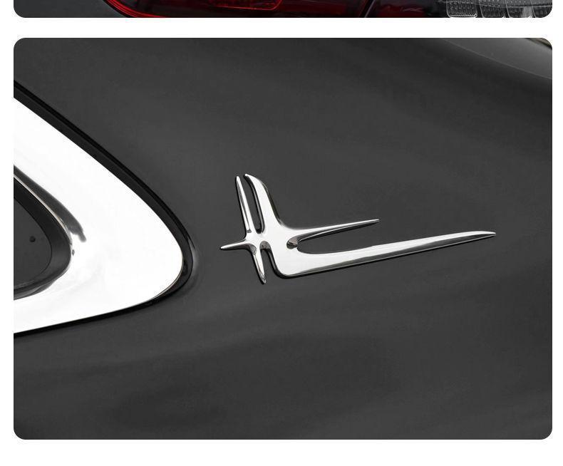 Mercedes-Benz letter stickers, English lettering for car decals, emblem, rear emblem, AMG car logo, decorative accessories