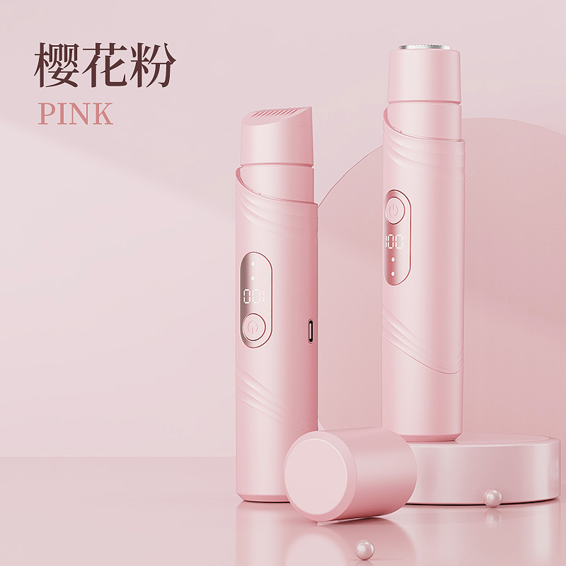 Nuevo depilador eléctrico transfronterizo para mujeres afeitador privado de cabello de doble cabeza afeitador de cabello completo afeitador de mascotas afeitador de mascotas image 11