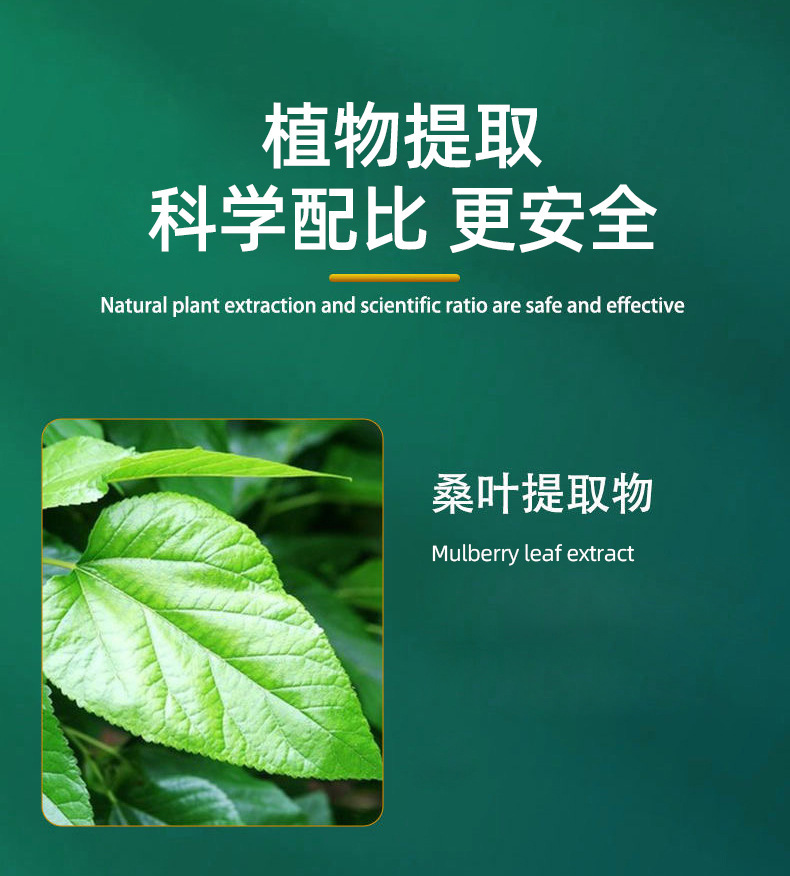 Mulberry Leaf Cordyceps Bitter Melon Peptide Tablets Sang Ye Yong Chong Cao Ku Gua 60g Compressed Candy quality and texture