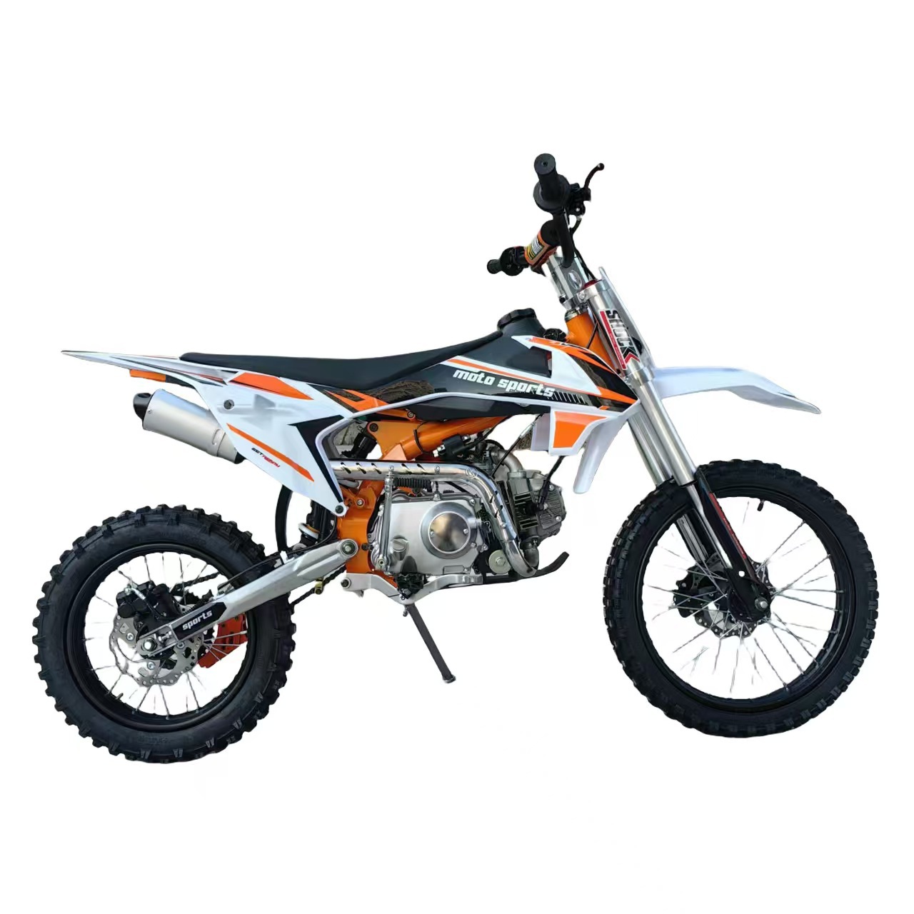 110125CC越野摩托车两轮全地形成人高赛场地越野摩托车燃油车