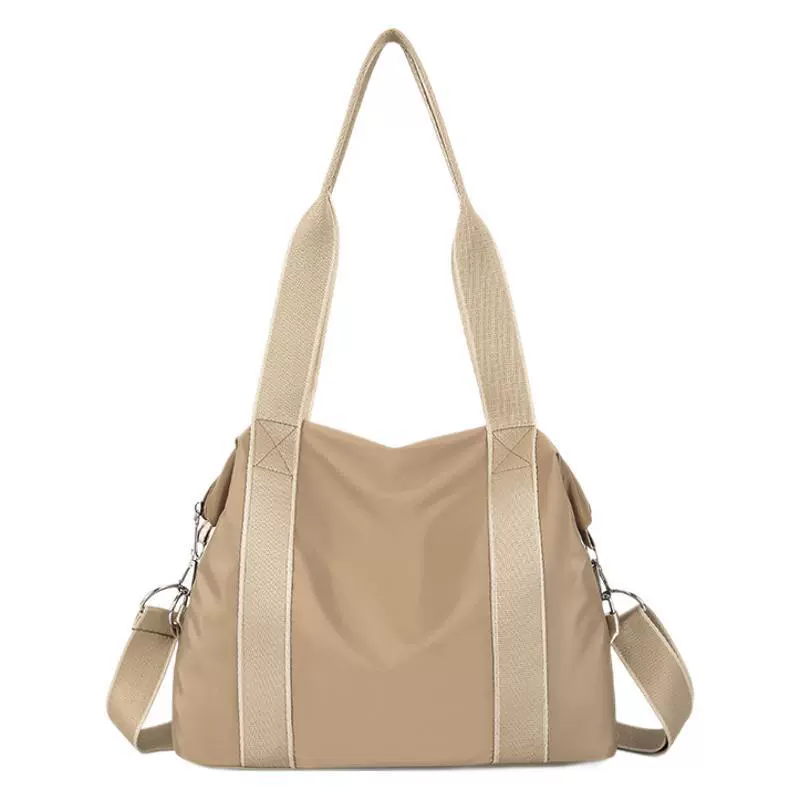 Capacious winter trend nylon one-shoulder bag, purse