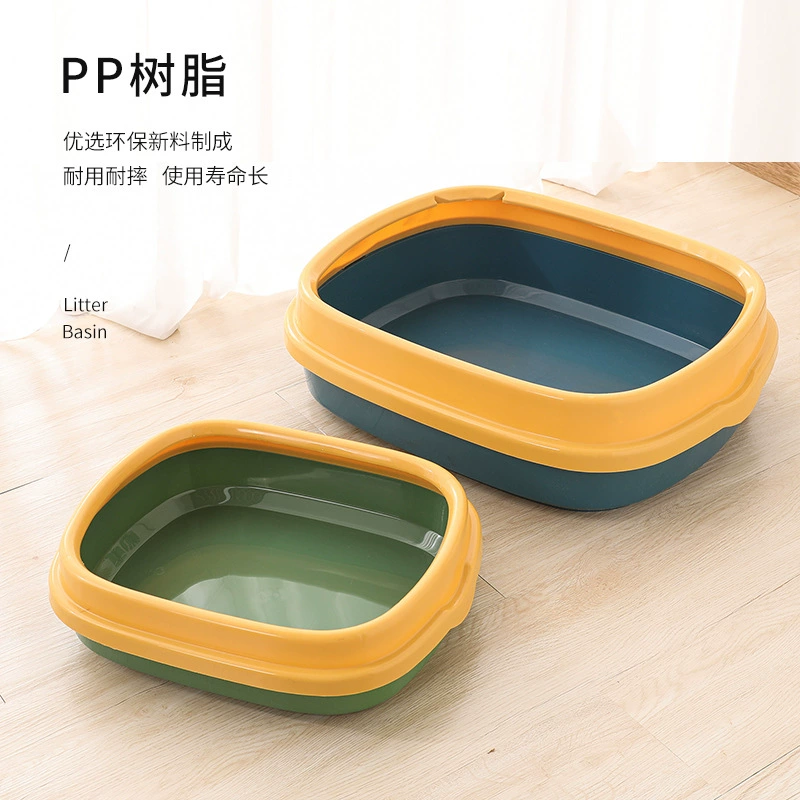 Ящик для кошачьего туалета большой полузакрытый домашний стиль серии кошачий Туалет зоотовары Оптовая трансграничная горячая распродажа