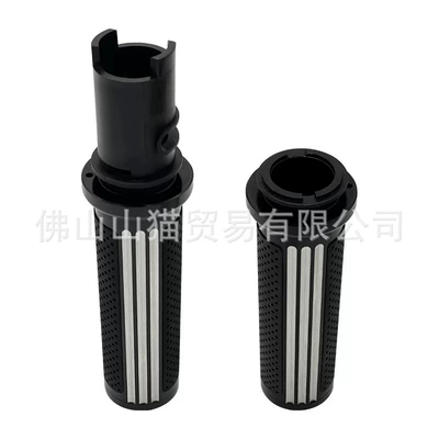 Motorcycle Handle Cover Harley Softail Streetster Road - black-and-white