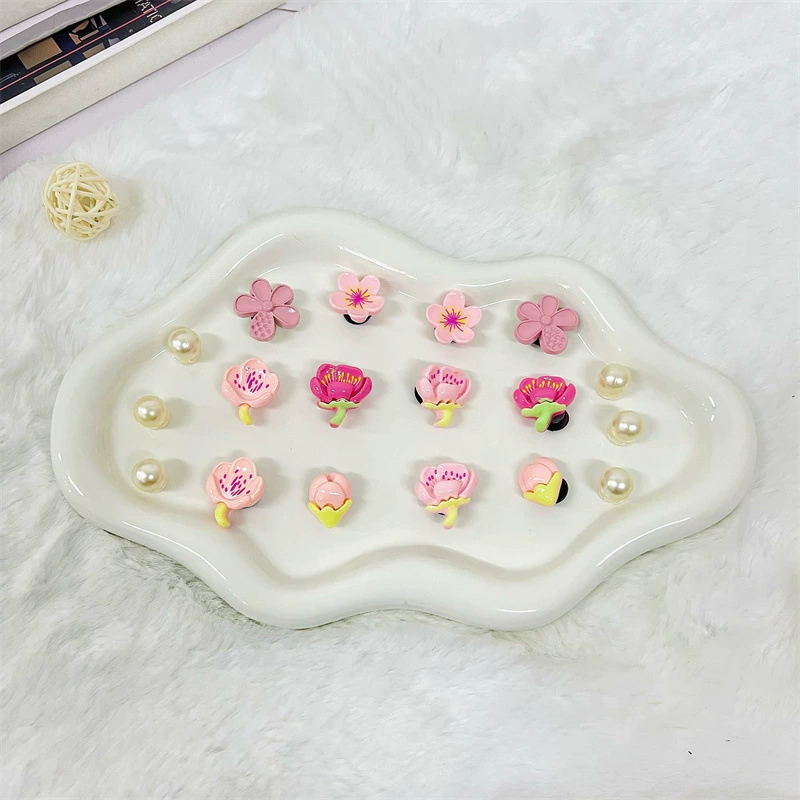 Fuchsia accessory from pearl, decorations, accessories, set, cute shoes