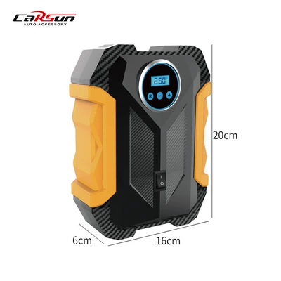 Car Air Pump Portable Hava nasosu - car-air-pump-digital-display-model-black