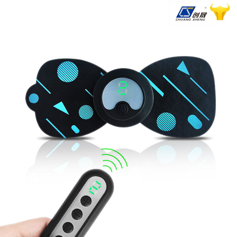 Mini Massage Patch EMS Pulse Massage Patch Home Massage Device Neck Massage Device Remote Control Neck Massage Patch