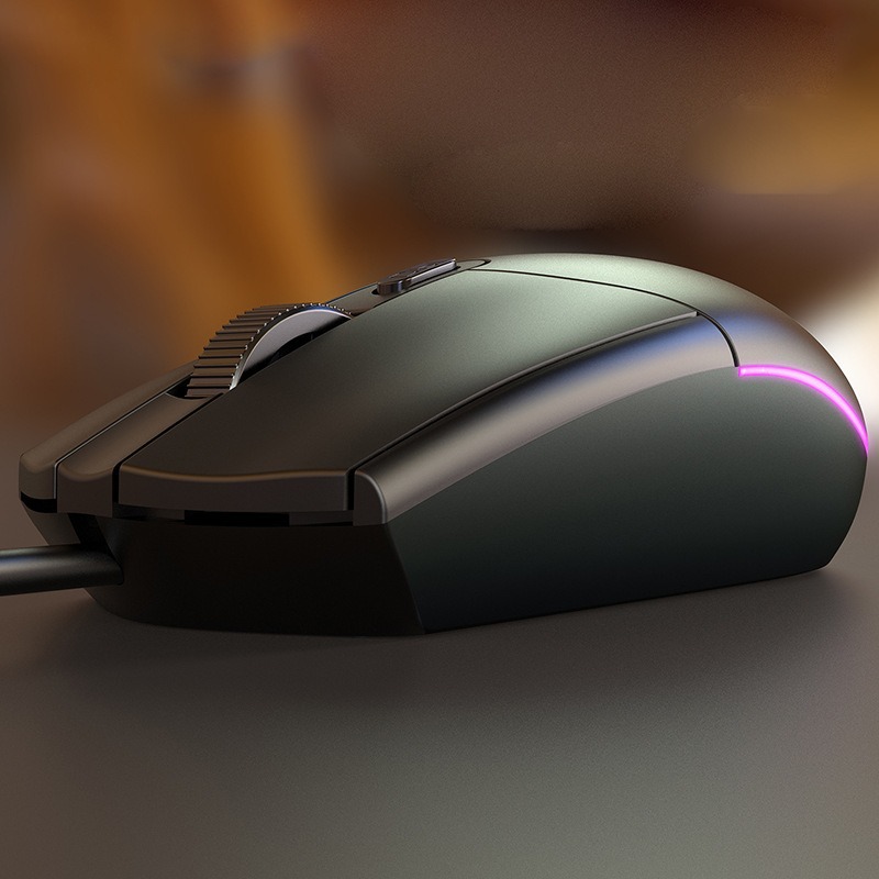 Talla de plata G3SE Wired Gaming mouse Oficina negocios hogar fotoeléctrico USB luminoso ordenador periférico Accesorios Al Por Mayor