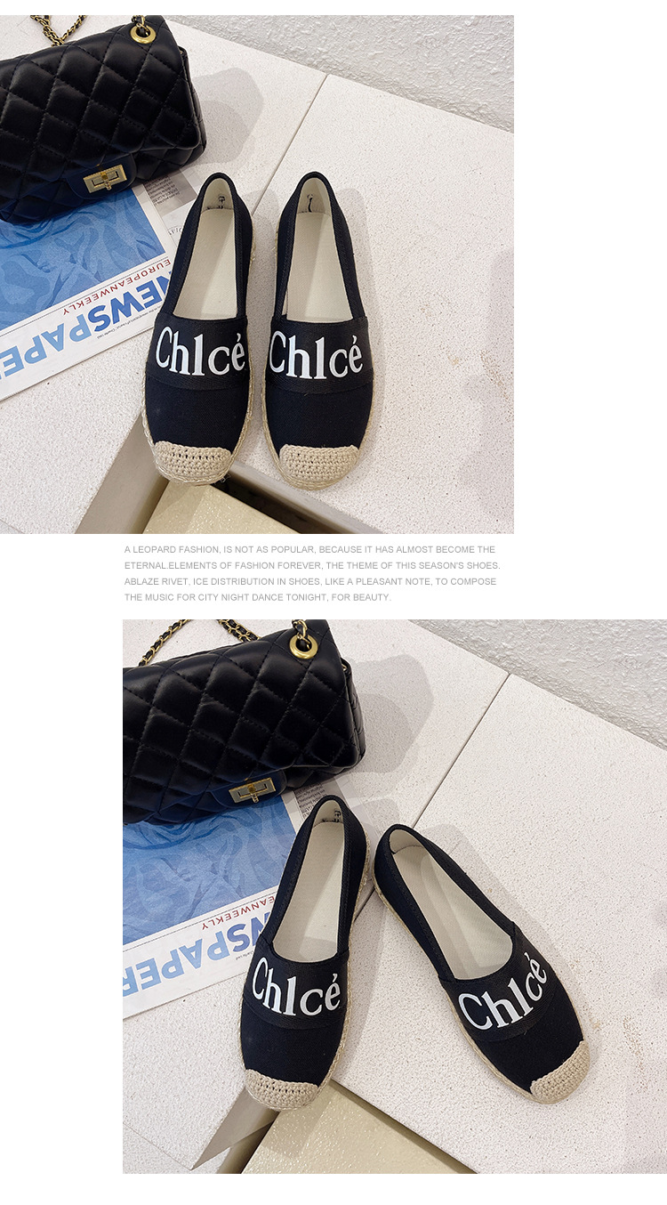 Chaussures de pêcheur pour femmes, mocassins de Style Harajuku Ins, Alphabet coréen, décontractés, plats, paresseux, nouvelle collection automne_voghion.com