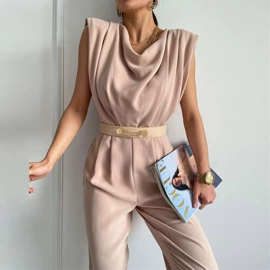 时尚休闲套装;连衣裙;女式T恤