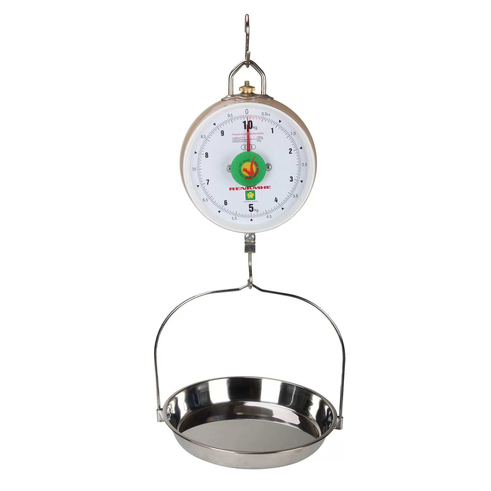 10kg пружинные весы Двусторонние весы механические ручные весы портативные весы RENKMHE