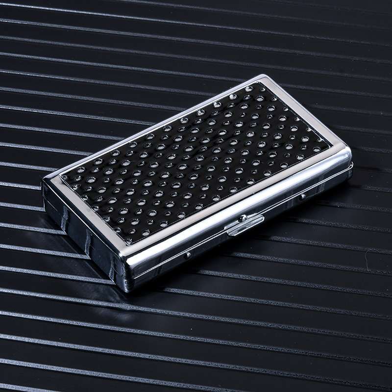 양면 [블랙 도트] 철제 클립 스타일