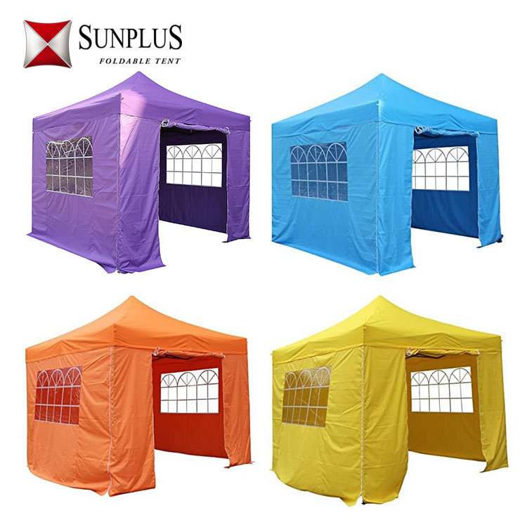 Bold outdoor advertising tent, four-sided thickened transparent curtain for windproof and rainproof, stall, foldable sunshade and rain canopy