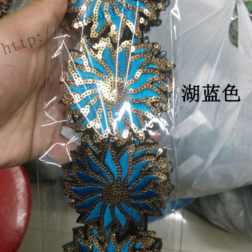新品 衣服装饰补丁布贴花 DIY材料 刺绣花贴 熨烫贴花 7063#烫花