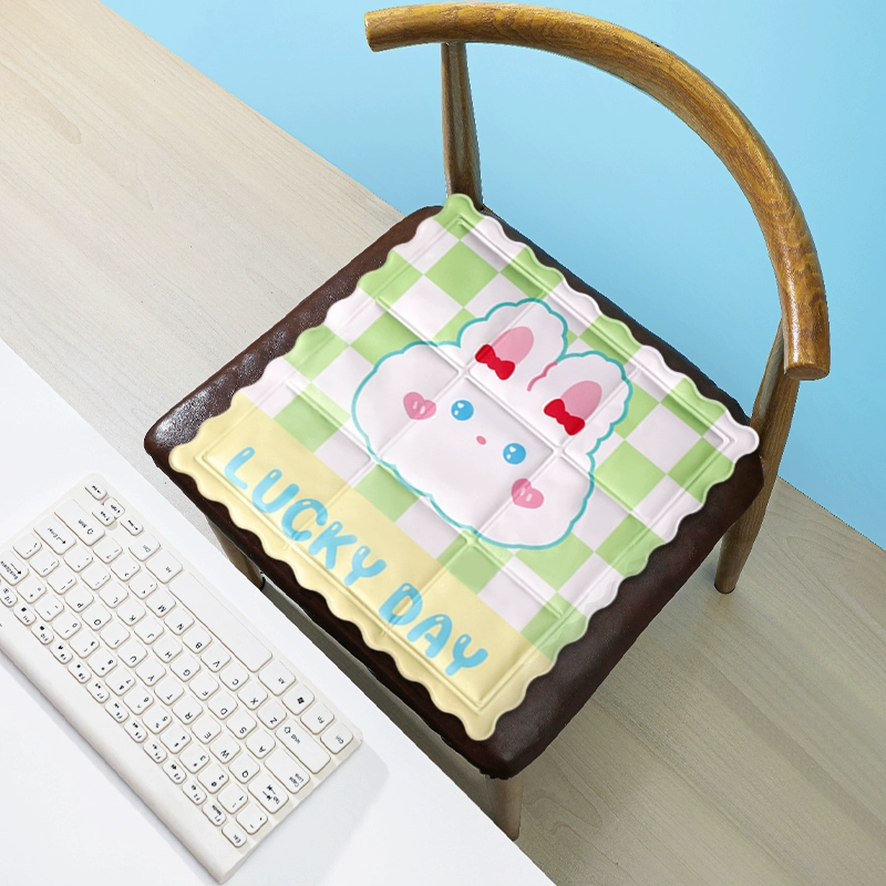 M3AO Summer cooling gel seat cushion office cooling chair pad student water pad ice silk pillow summer butt pad ice bag