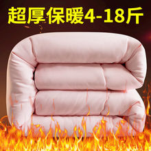 a类被子冬被棉被加厚保暖双单人学生宿舍10斤被芯冬季特厚丝棉被