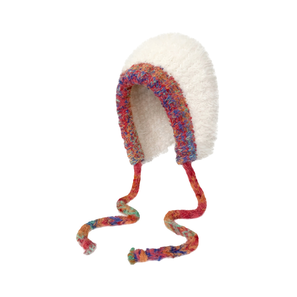 20 Nuovo stile etnico intrecciato peluche per bambini autunno e inverno calore versatile protezione per le orecchie cappello lavorato a maglia per piccoli_voghion.com