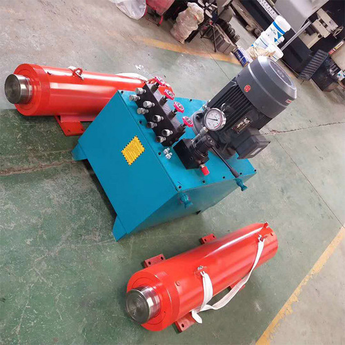 Small automatic vertical pipe jacking jack manufacturer cement pipe jacking machine equipment hydraulic pipe jacking machine