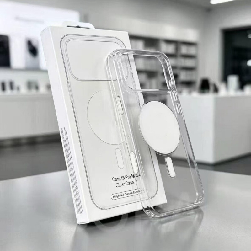 Same model as the official website, compatible with iPhone 18 Pro/18 Pro Max: transparent protective case with MagSafe and AI camera button Same model as the official website, compatible with iPhone 18 Pro/18 Pro Max: transparent protective case with MagSafe and AI camera button