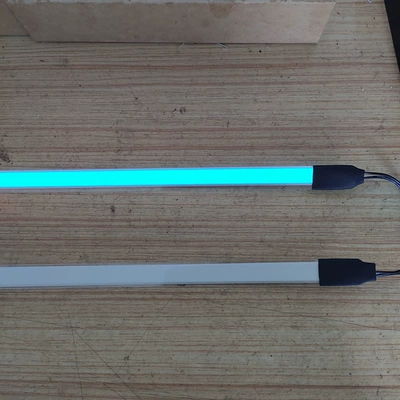 Cold light sheet, Car Cold Light Strip Luminous Strip - ice-blue-1cm100cm-with-battery-box
