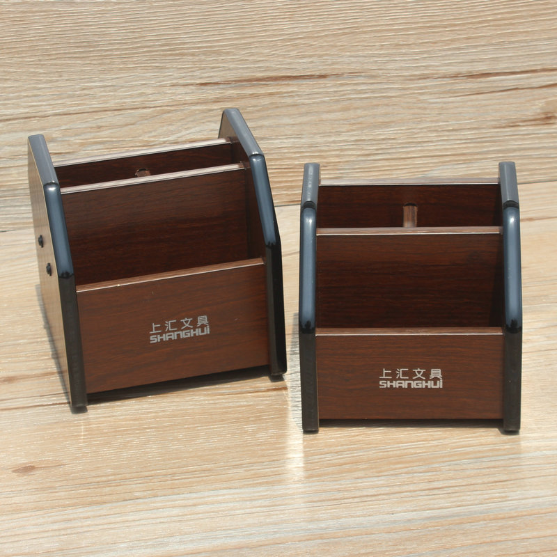 上汇木质笔筒2
