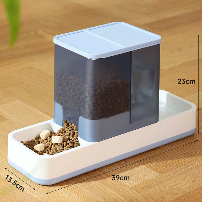 Alimentador automático gato agua potable integrada alimentación gato auto-servicio alimentación máquina perro beber dispositivo mascotas suministros al por mayor