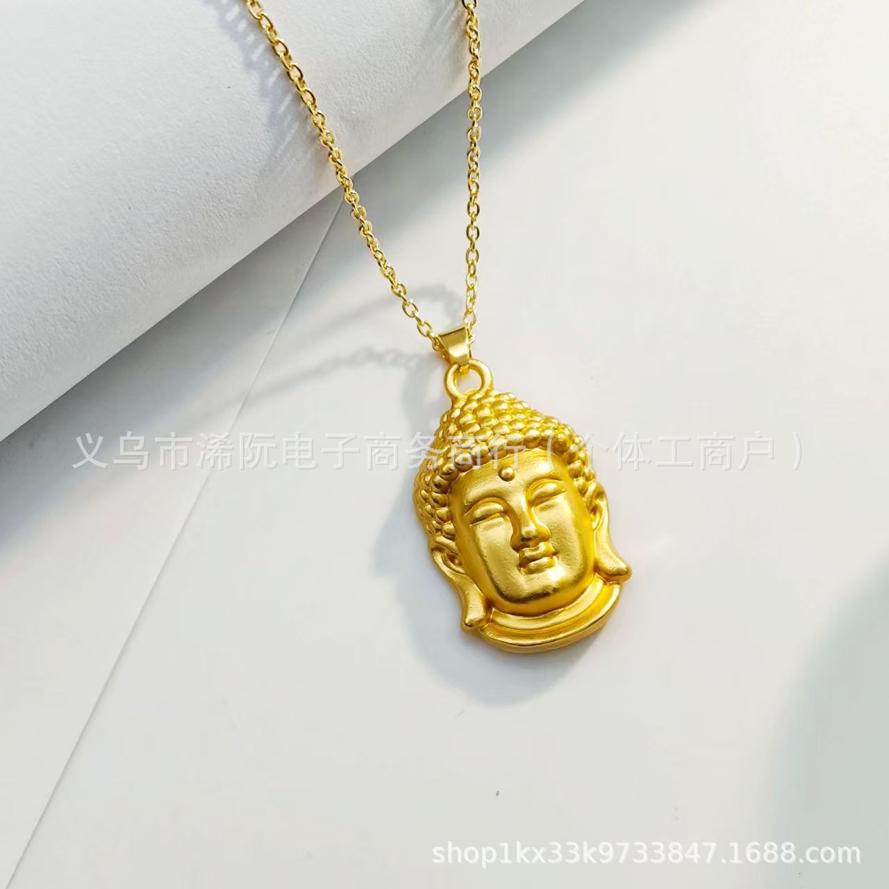 부처님 머리 + 금 사슬