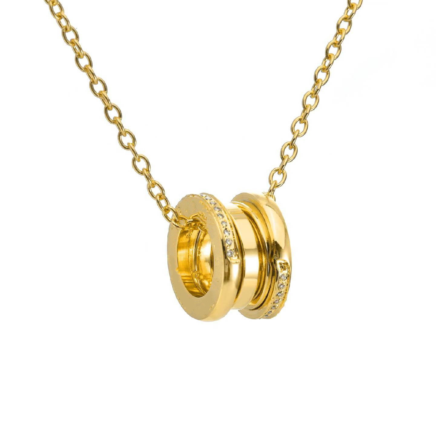 Half Diamond Spring Gold