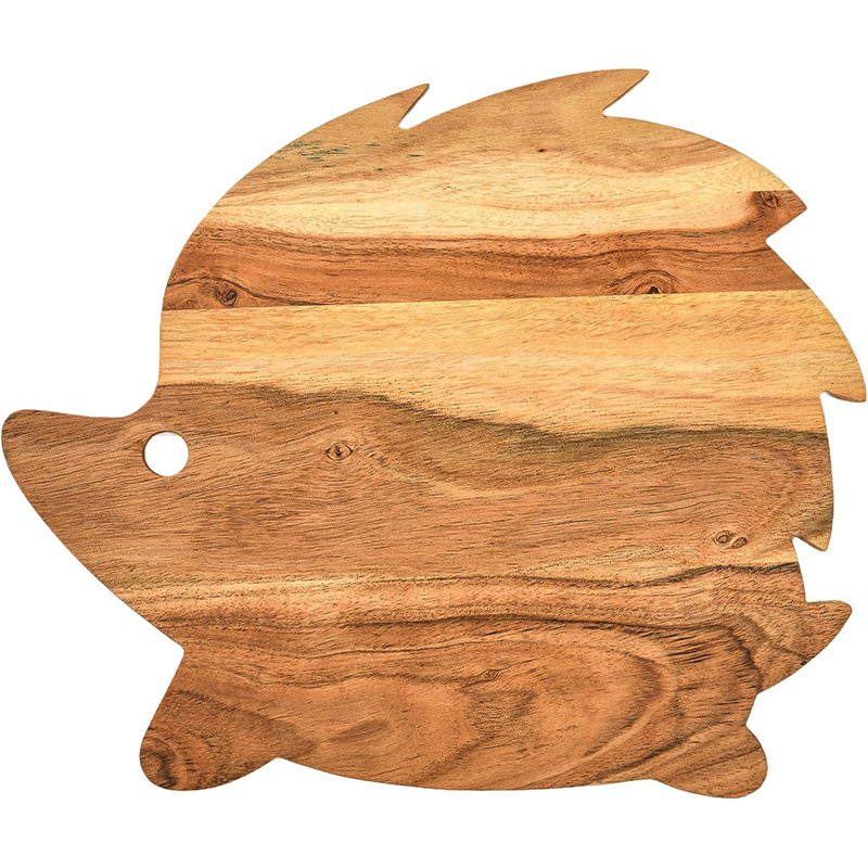 创意动物形状相思木小菜板 适用于厨房蔬菜水果辅食案板木质砧板