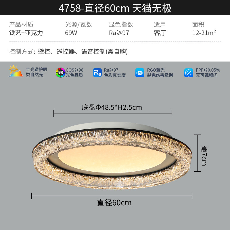 60cm - Tmall no polar - espectro completo