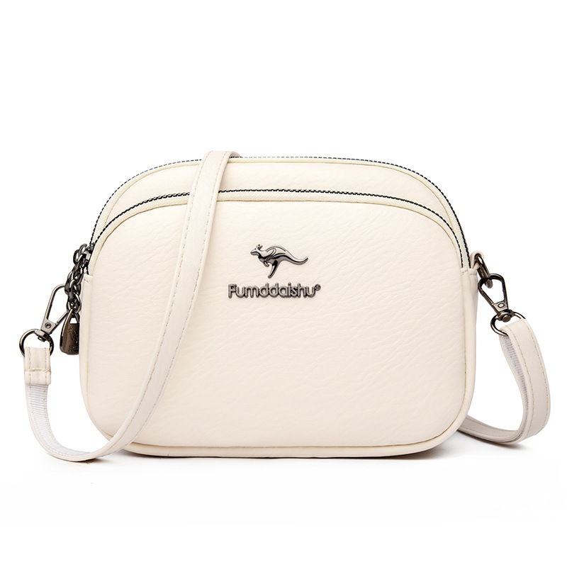 Comercio exterior transfronterizo bolso de madres de mediana edad nuevo bolso de hombro simple bolso casual de gran capacidad bolso de mujer de tres capas al por mayor
